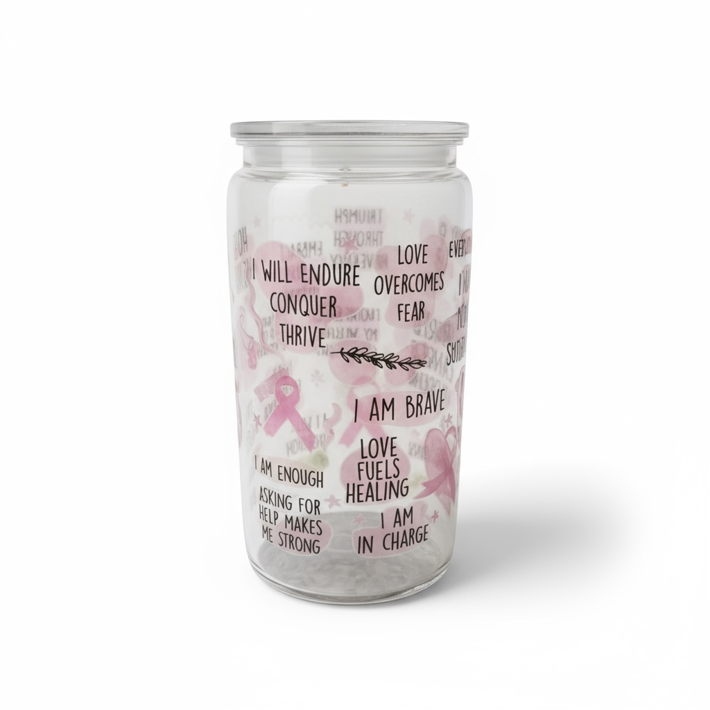 Gobelet plastique octobre rose